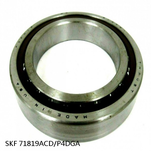 71819ACD/P4DGA SKF Super Precision,Super Precision Bearings,Super Precision Angular Contact,71800 Series,25 Degree Contact Angle